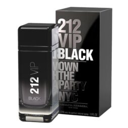 Perfume 212 VIP Black carolina Hererera-200 ml- Hombre B