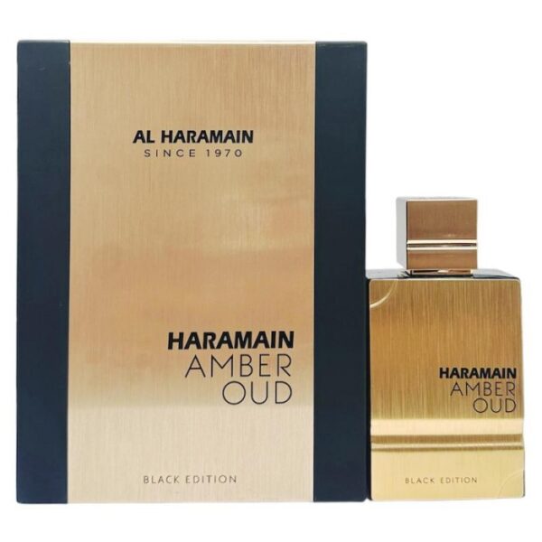 Perfume Amber Oud Black Edition Al Haramain EDP hombre 60 ml