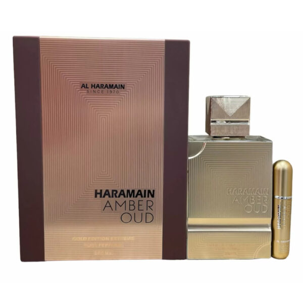 Perfume Amber Oud Gold Edition Extreme Al Haramain+10 Pure Parfum Al Haramain EDP hombre 200 ml