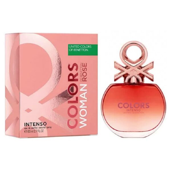 Perfume Colors Rose Intenso De Benetton EDT mujer 80 ml