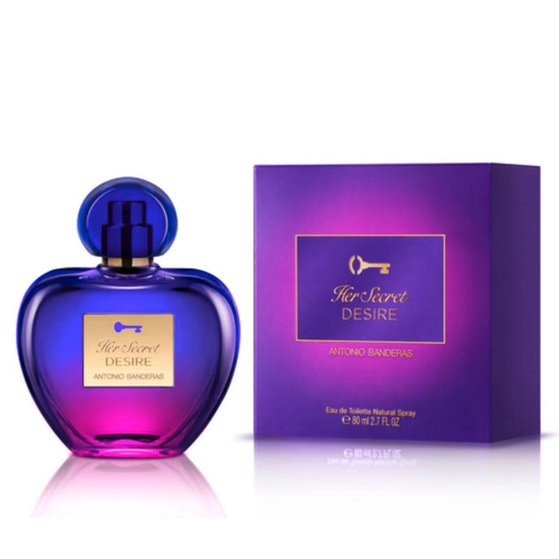 Perfume Her Secret Desire Antonio Banderas EDT mujer 80 ml